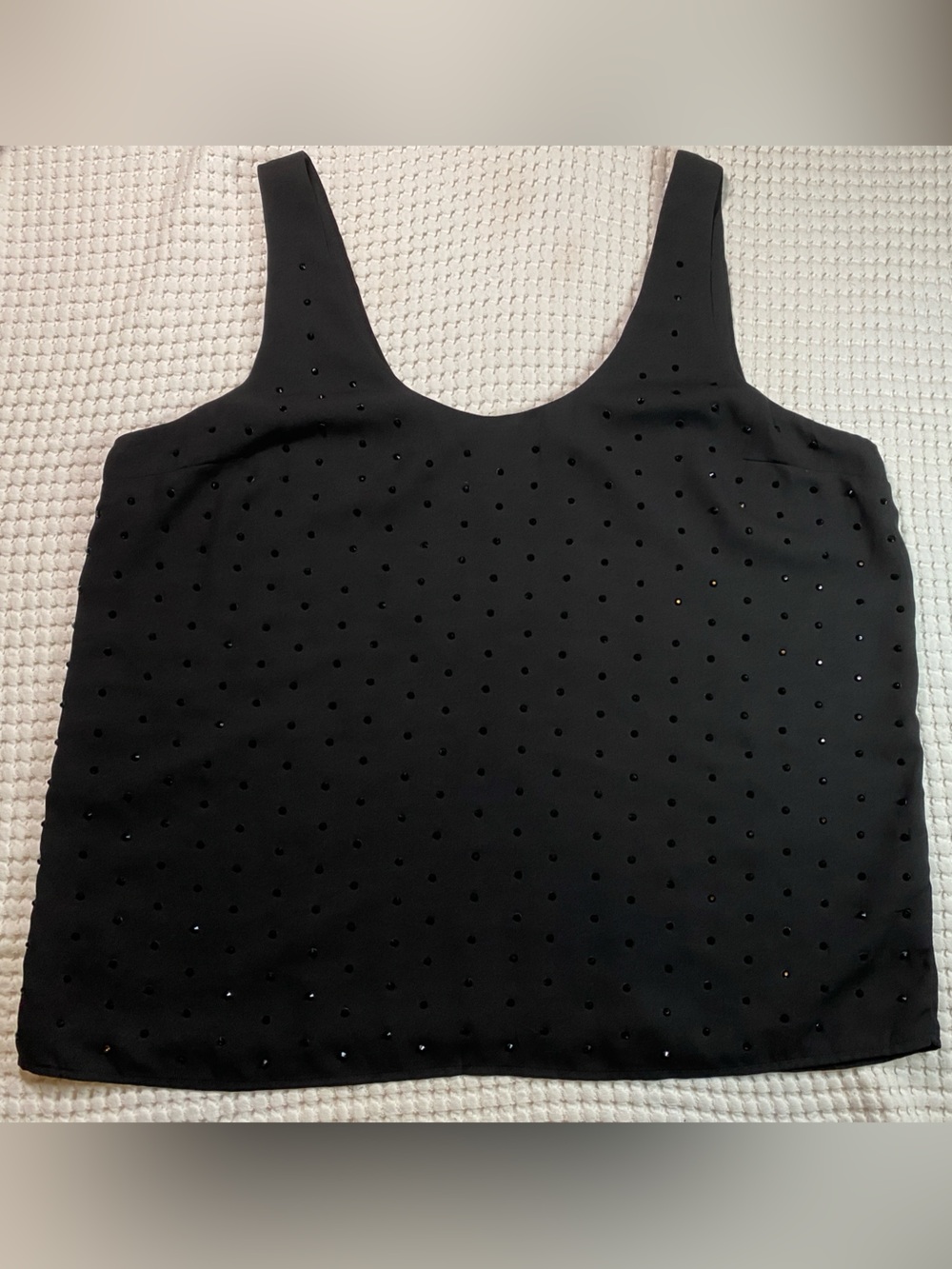 Express Rhinestone Embellished tank top